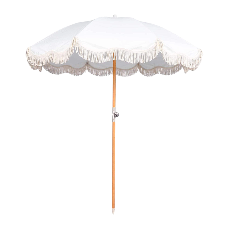 Beach Umbrella with Tassels
