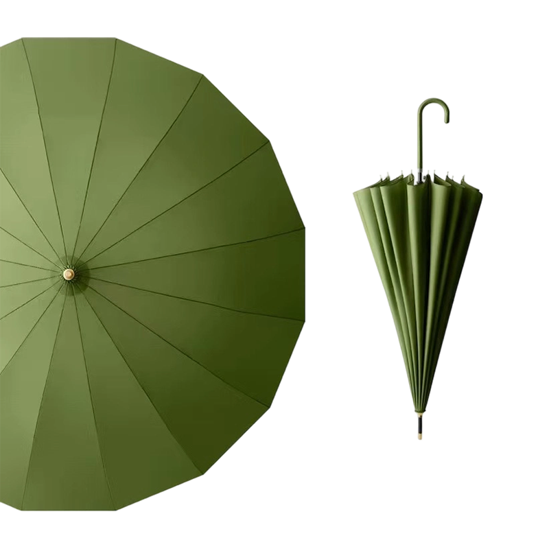 Automatic Stick Umbrella 16 Rib Windproof